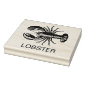 Professionele aangepaste kreeft bruiloft maaltijd rubberstempel (Stempel)