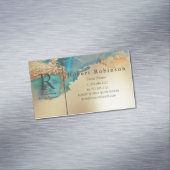 Professionele aangepaste magnetisch visitekaartje (Voorbeeld)