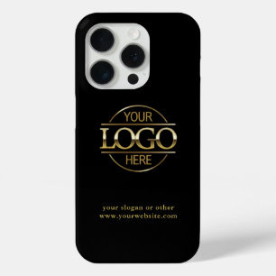 Professionele aangepaste zakelijke Logo   Minimaal iPhone 15 Pro Case