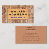 Professionele Aannemer - Ziet eruit als Rustiek ho Visitekaartje (Voorkant / Achterkant)