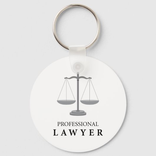 Professionele advocaat sleutelhanger (Voorkant)