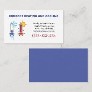 Professionele airconditioningverwarming visitekaartje