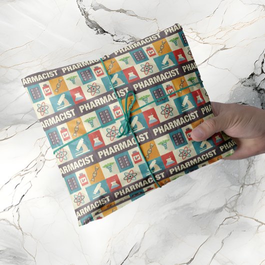 Professionele apotheker Iconisch ontworpen Tissuepapier