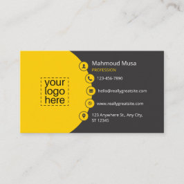 Professionele Arabische en Engelse Visitekaartjes