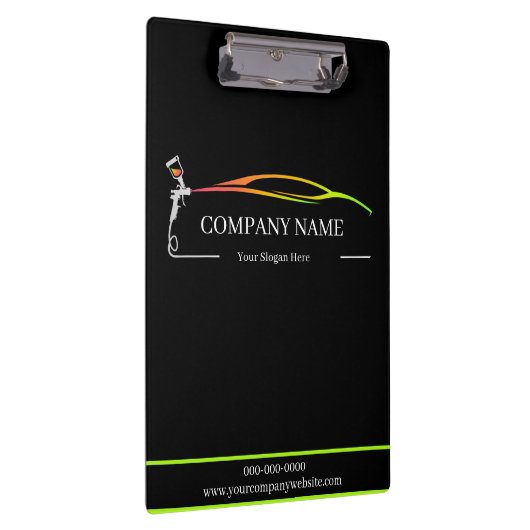 Professionele Auto Body Paint Shop Automobiel Klembord (Rechts)