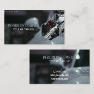 Professionele Auto Detailing Logo Mobile Car Wash Visitekaartje