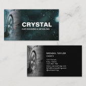 Professionele Auto Wassen en Auto Detailing Visitekaartje (Voorkant / Achterkant)