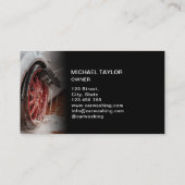 Professionele Auto Wassen en Auto Detailing Visitekaartje (Achterkant)