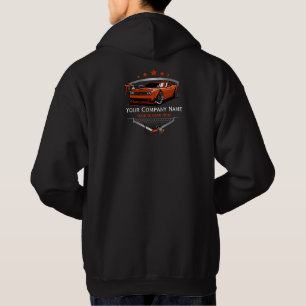 Professionele Autodetailing Autowasserij Hoodie