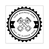 Professionele automonteur rubberstempel (Afrduk)