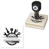 Professionele automonteur rubberstempel (Gestempeld)