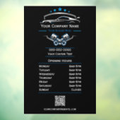 Professionele Autoreparatie, Openingstijden Raamsticker (Vel 3)