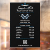 Professionele Autoreparatie, Openingstijden Raamsticker (Vel 2)