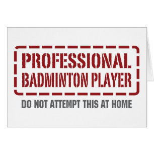 Professionele Badminton-speler