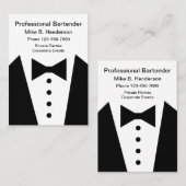 Professionele barrière of conciërge visitekaartje (Voorkant / Achterkant)