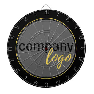 PROFESSIONELE BEDRIJF MERK BUSINESS LOGO SJABLOON DARTBORD