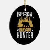 Professionele Beer Hunter Keramisch Ornament (Rechts)