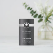 Professionele benoeming tandarts afsprakenkaartje (Staand voorkant)