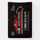 Professionele Bergingsdienst Spandoek (Verticaal)