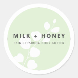 Professionele bladbladzijden — Productlabels Ronde Sticker