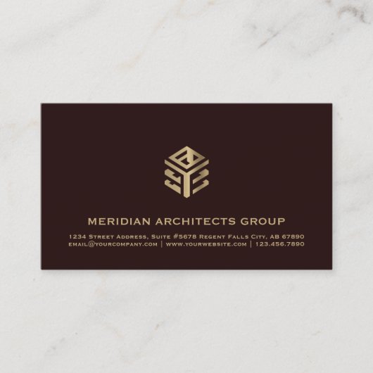 Professionele bouwer visitekaartje (Voorkant)