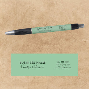 Professionele Branding Minimalistisch Script Mint  Pen