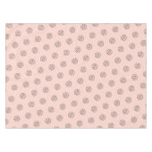 Professionele Branding Minimalistische Logo Blush Tafelkleed (Voorkant (Horizontaal))