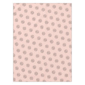 Professionele Branding Minimalistische Logo Blush Tafelkleed (Voorkant)