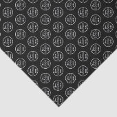 Professionele Branding Minimalistische Promo Logo  Tissuepapier (Detail)