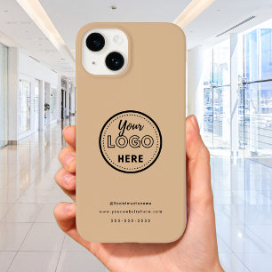 Professionele Branding Minimalistische Rustieke Pr Case-Mate iPhone 14 Hoesje