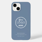 Professionele Branding Promotie Logo Periwinkle Case-Mate iPhone Case (Achterkant)