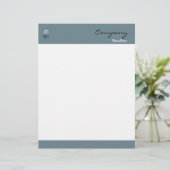 Professionele briefhoofd (Staand voorkant)