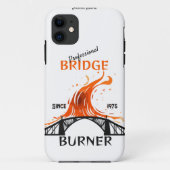 Professionele brugbrander Case-Mate iPhone case (Achterkant)