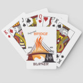 Professionele brugbrander pokerkaarten (Achterkant)