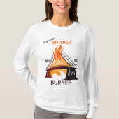 Professionele brugbrander t-shirt (Voorkant)