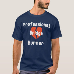 Professionele bruggenbouwer Grappige zakelijke hum T-shirt
