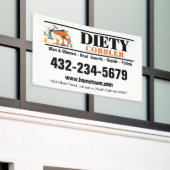 Professionele Car Magnet voor Schoenhersteller Spandoek (Buitenkant Gebouw)