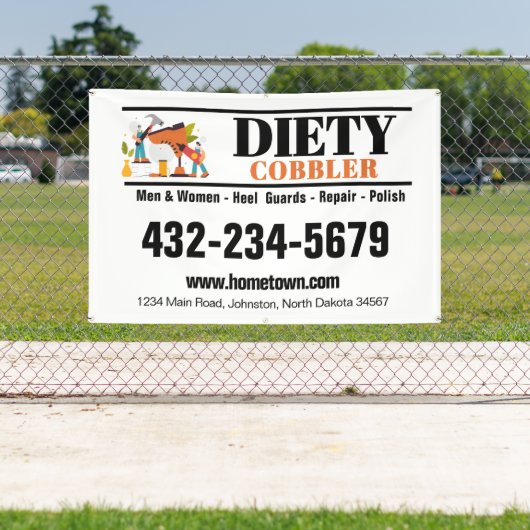 Professionele Car Magnet voor Schoenhersteller Spandoek (Insitu)