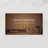 Professionele Carpenter reparatie visitekaartjes (Voorkant)