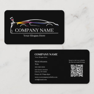 Professionele carrosseriezaak Automotive Visitekaartje