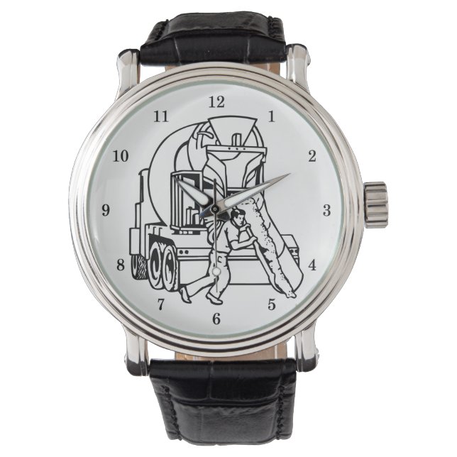 Professionele cementlaag horloge (Voorkant)