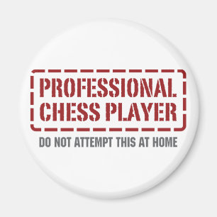 Professionele Chess Player Magneet