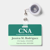 Professionele CNA-ID OF -NAAM Badge (Front with Retractable)