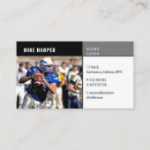 Professionele coach | Rugby Master Sport Visitekaartje (Voorkant)