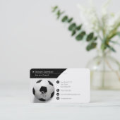 Professionele coach | Voetsport Visitekaartje (Staand voorkant)