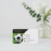 Professionele coach | Voetsport Visitekaartje (Staand voorkant)