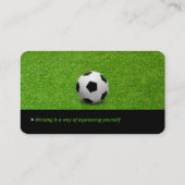 Professionele coach | Voetsport Visitekaartje (Achterkant)