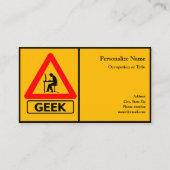 Professionele Computer Geek Tech Visitekaartje (Voorkant)