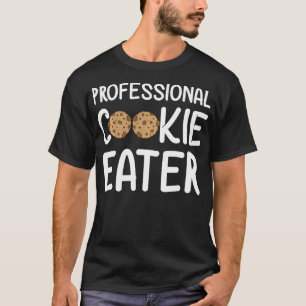 Professionele Cookie Eater Grappige Vakantie Gift T-shirt