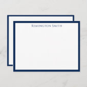 Professionele correspondentie Kaarten (Voorkant / Achterkant)